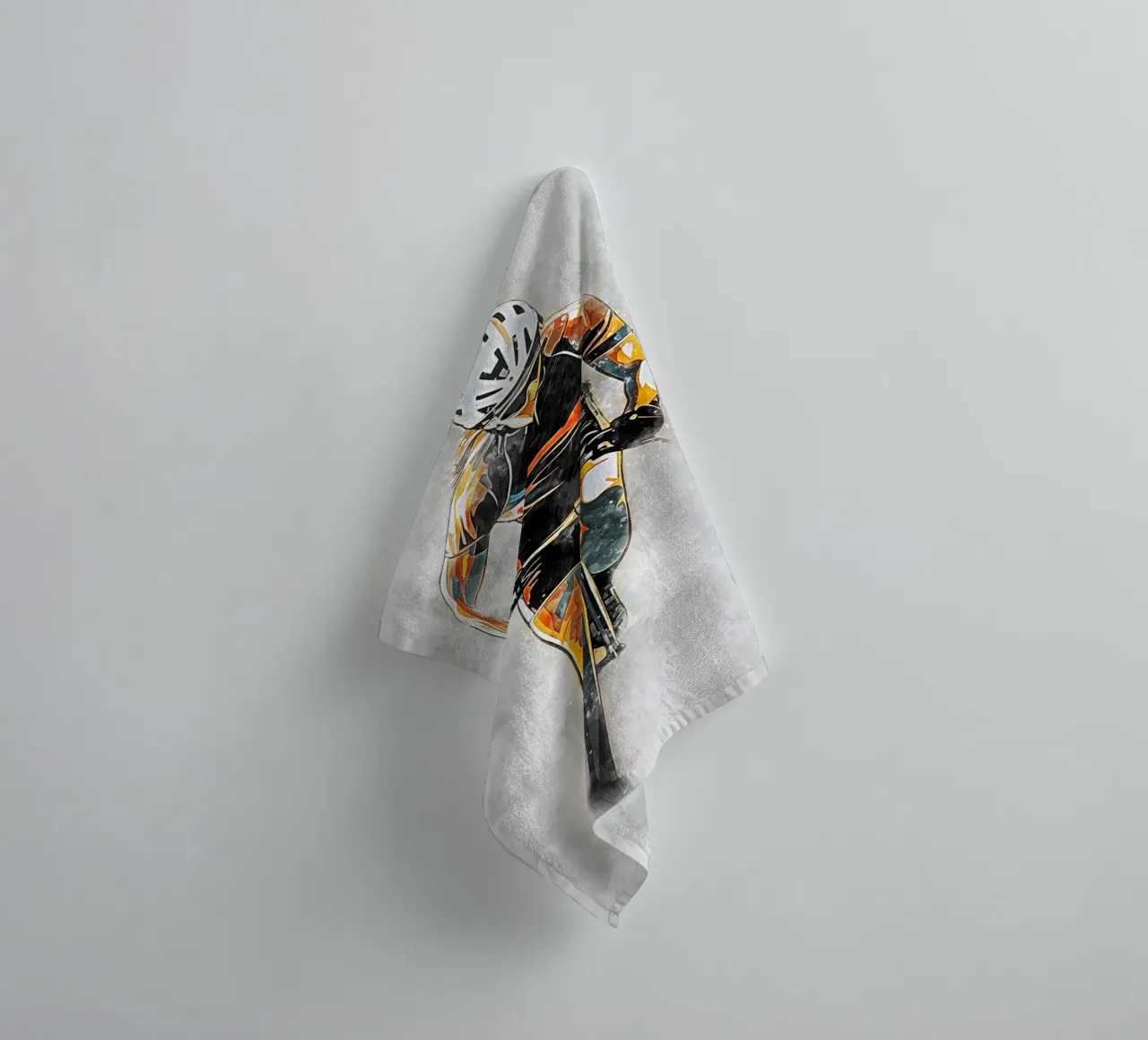 Cycling Color Gray B asciugamano da bagno da Mateo