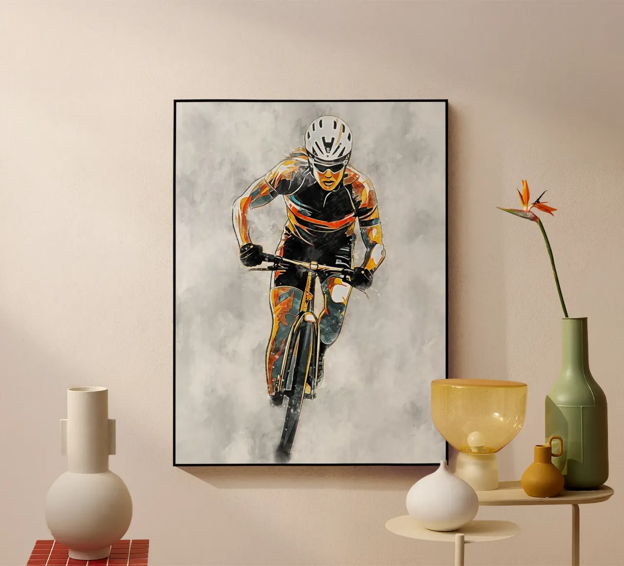 Cycling Color Gray B plexiglass da Mateo