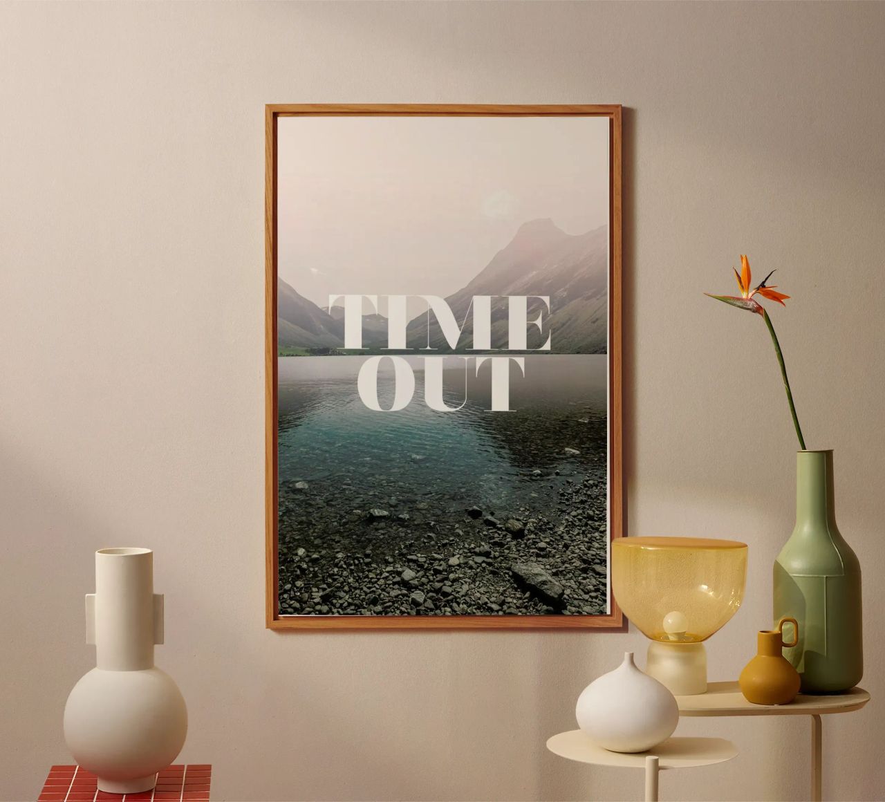 Time Out alluminio dibond da Amy & Kurt