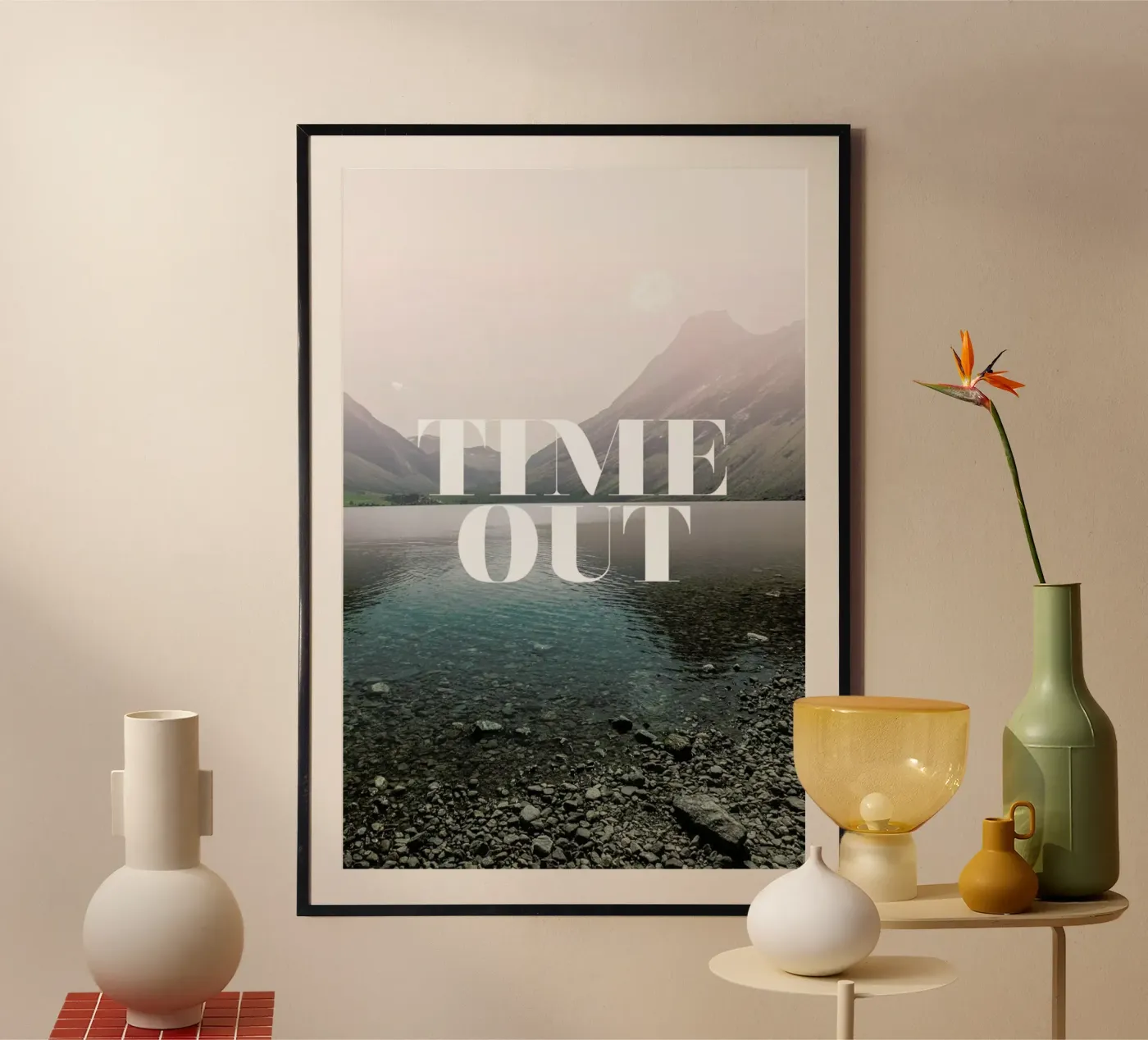 Time Out Poster von Amy & Kurt