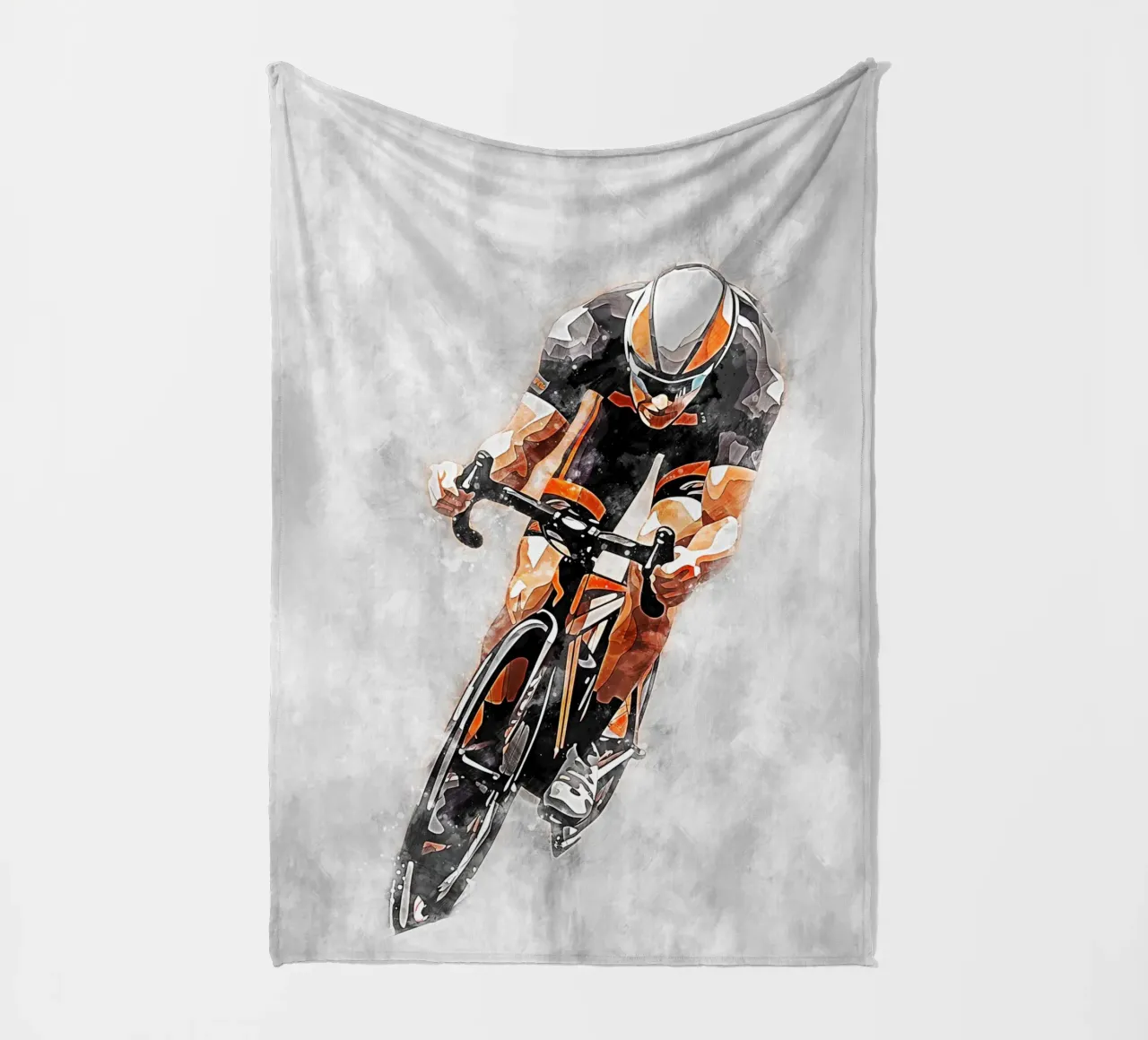 Cycling Color Gray B coperta in pile da Mateo