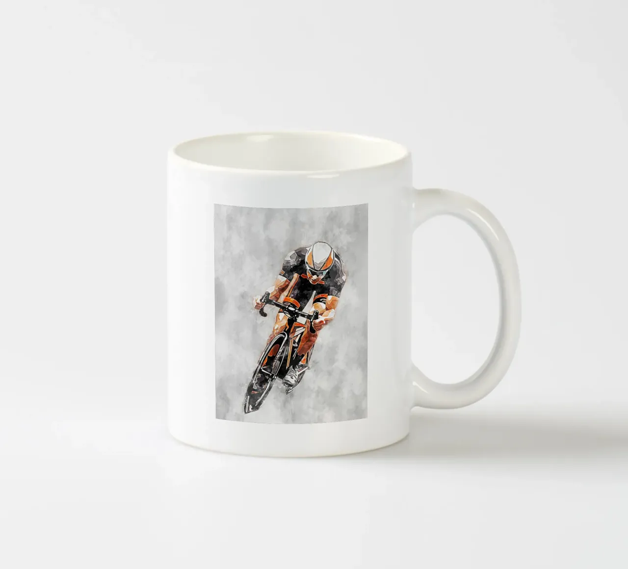 Cycling Color Gray B tazza in ceramica da Mateo