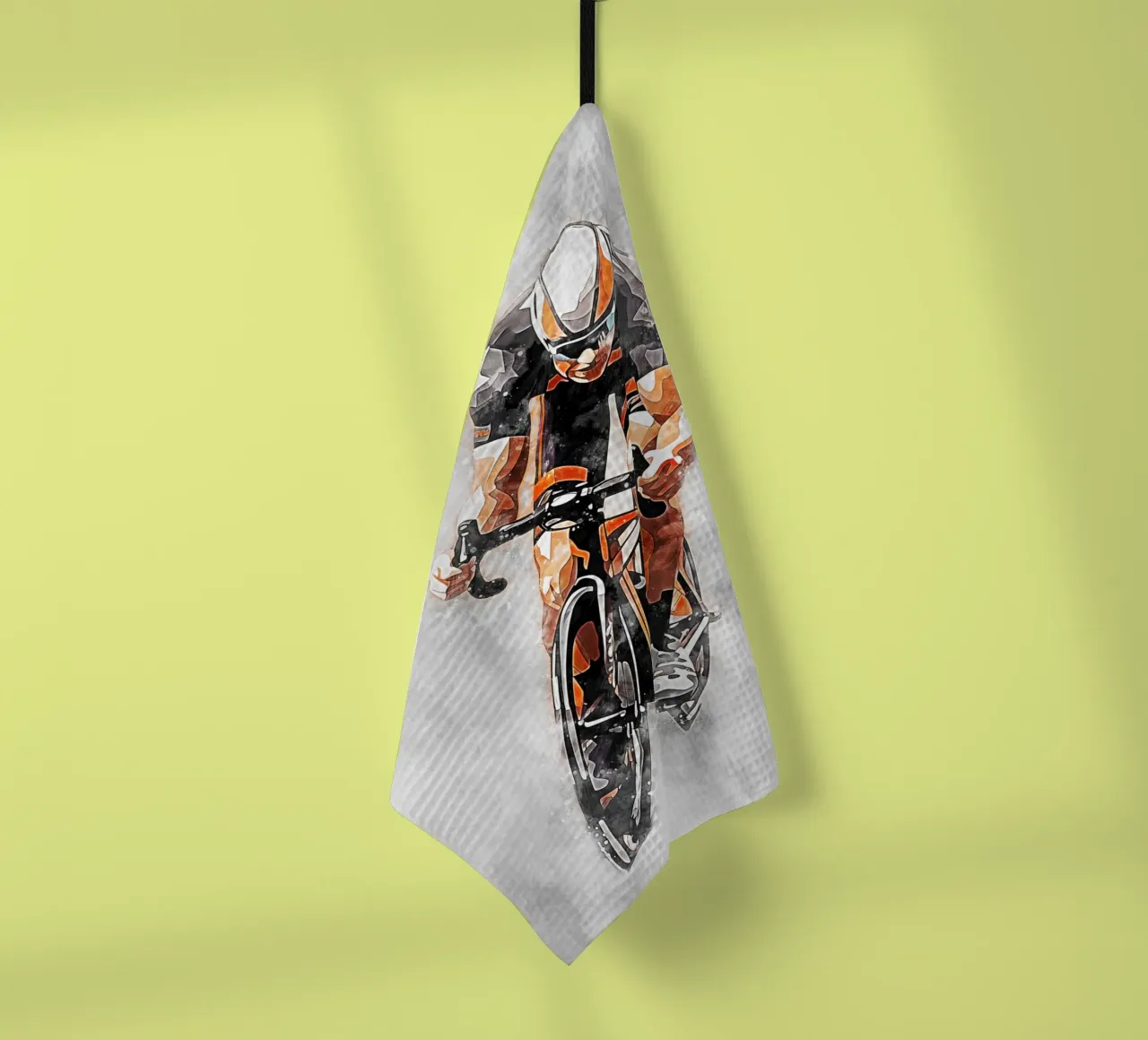 Cycling Color Gray B canovaccio da cucina da Mateo