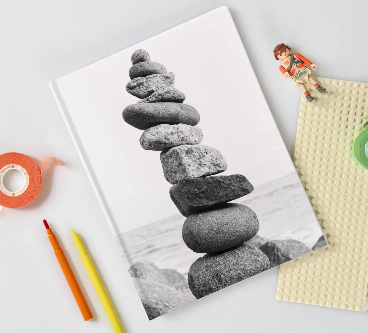 Keep Your Balance #2 notebook by rafael campezato
