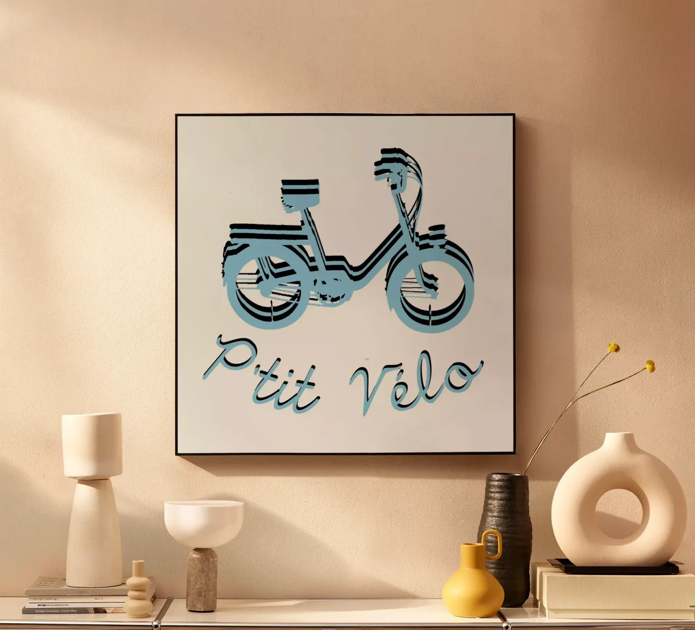 Logo P'tit Vélo plexiglass da P'tit Vélo