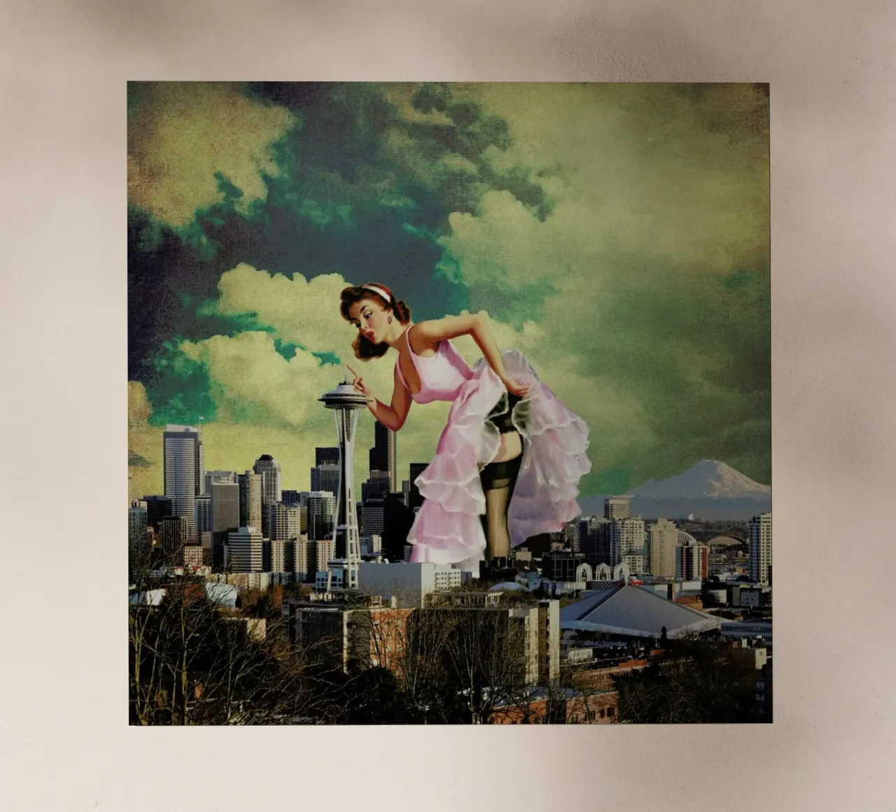 Seattle Pinup pellicola backlit da Jason Brueck