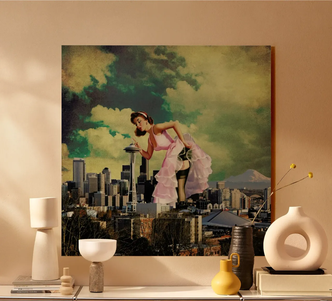 Seattle Pinup alluminio dibond da Jason Brueck
