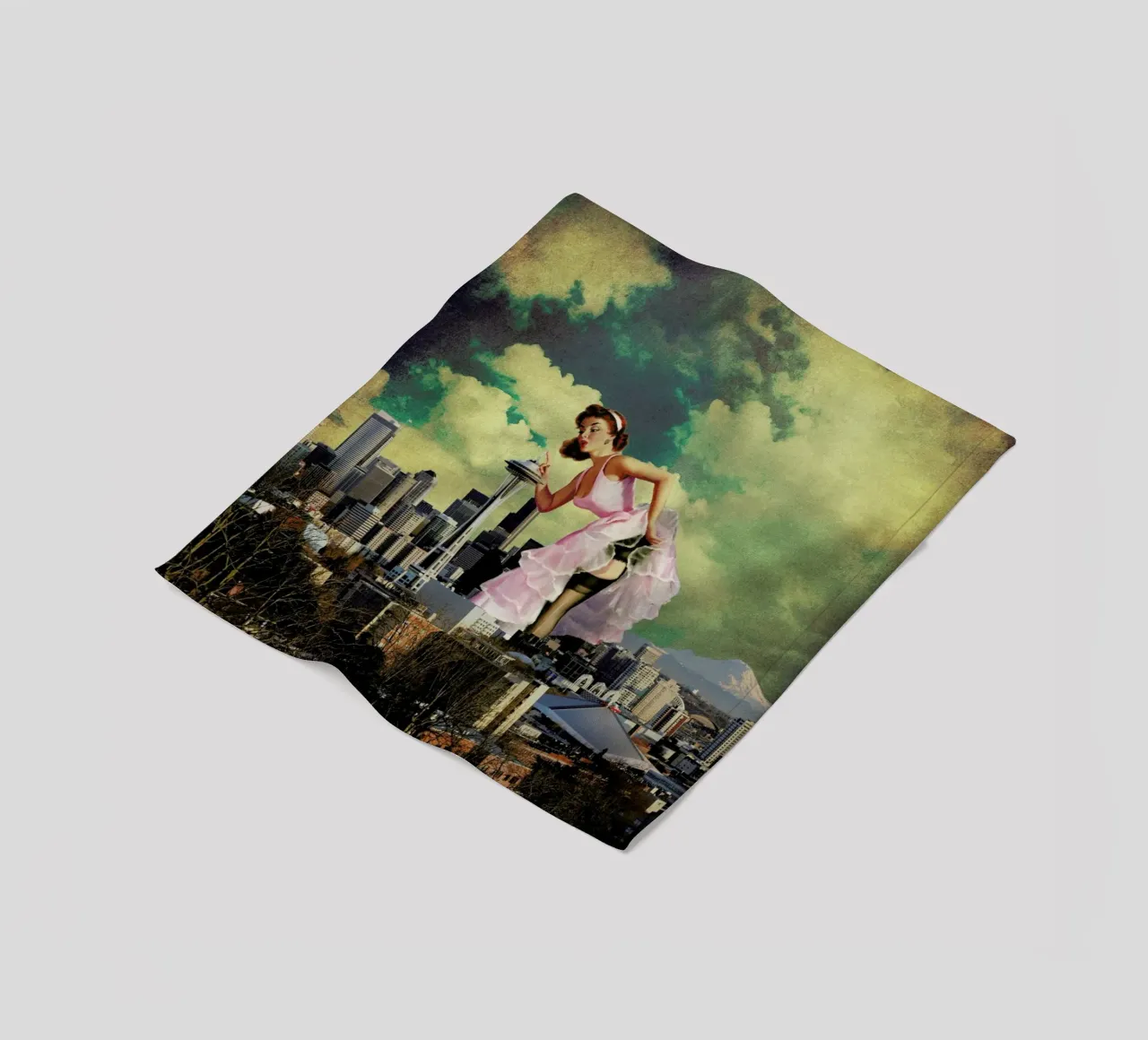 Seattle Pinup coperta in pile da Jason Brueck