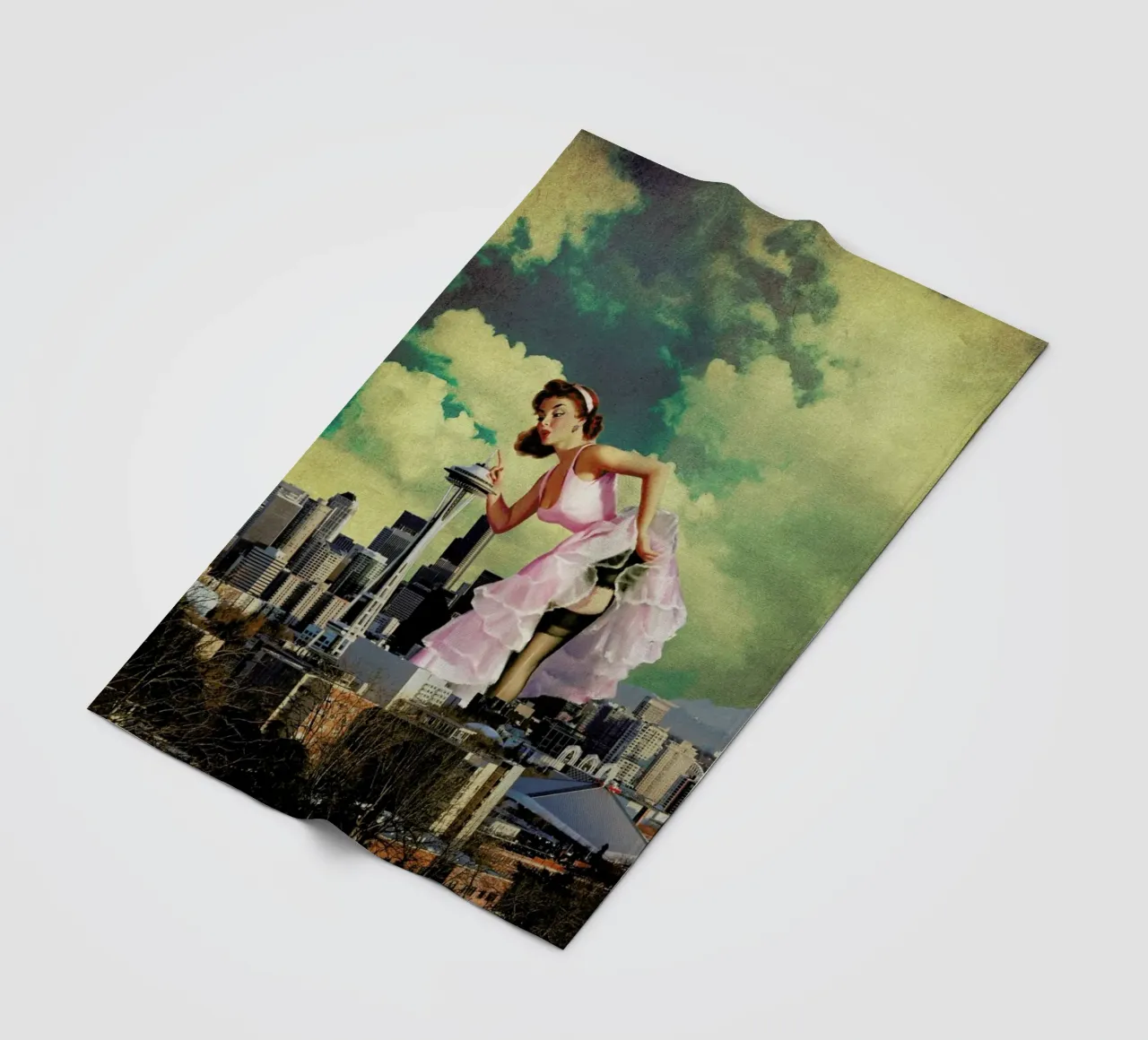Seattle Pinup coperta in pile da Jason Brueck