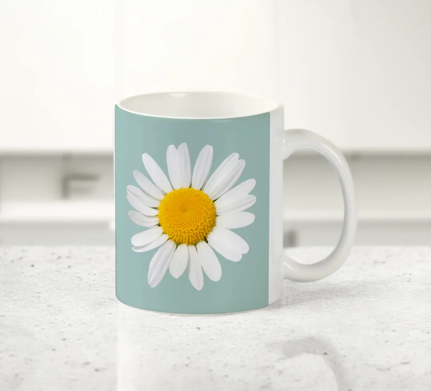 Daisy ceramic mug by BwiseLizzy