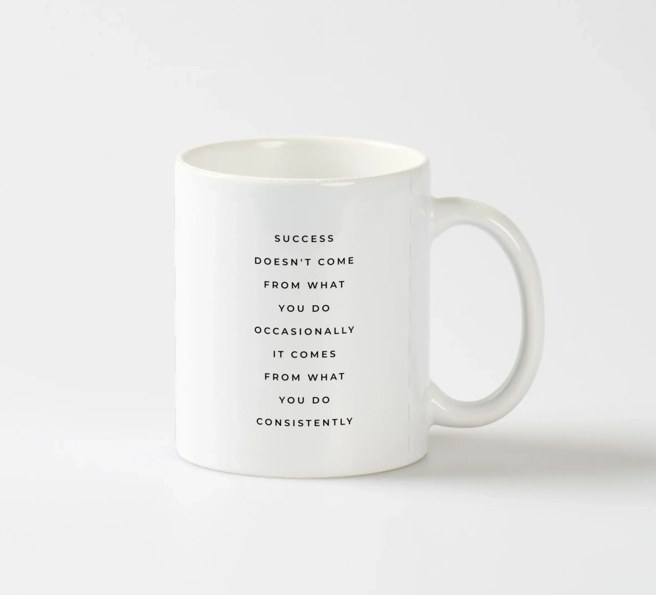 Citazione di coerenza tazza in ceramica da Paigaam Studio