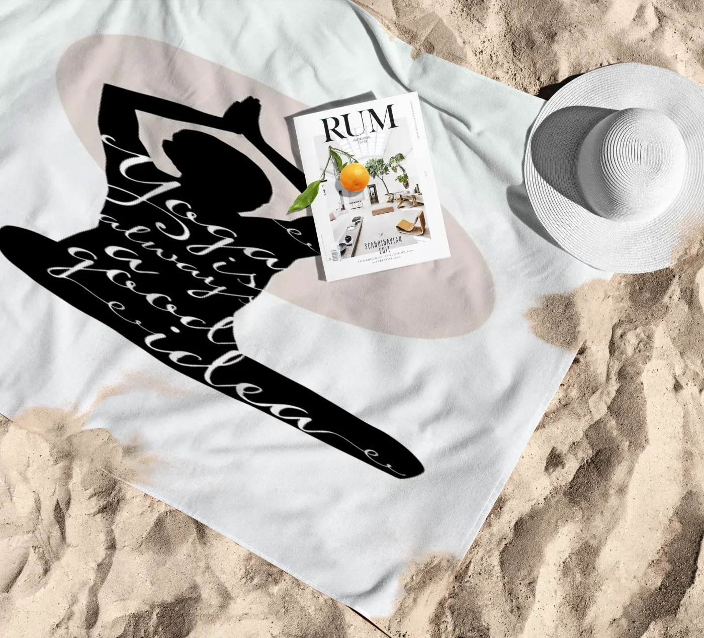 Yoga telo mare da Amy & Kurt