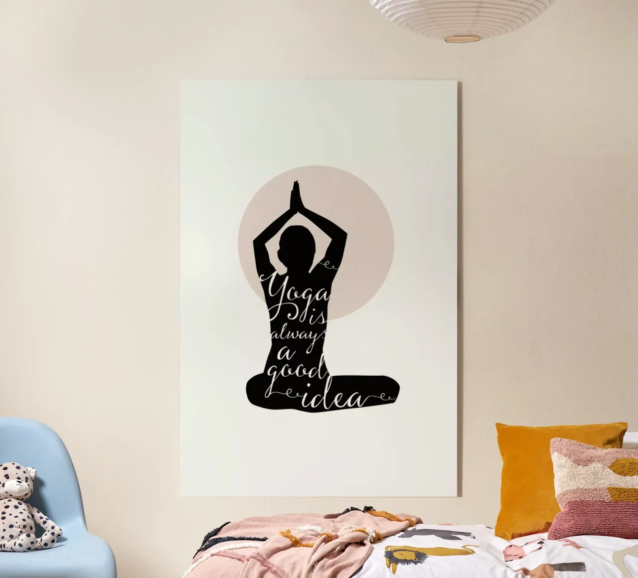 Yoga plexiglass da Amy & Kurt