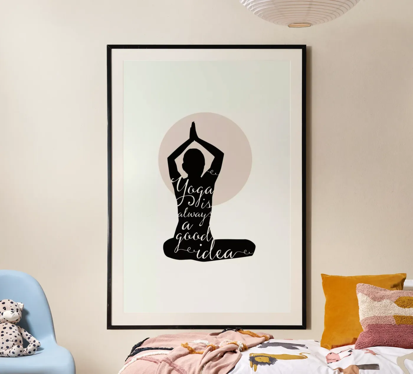 Yoga poster van Amy & Kurt