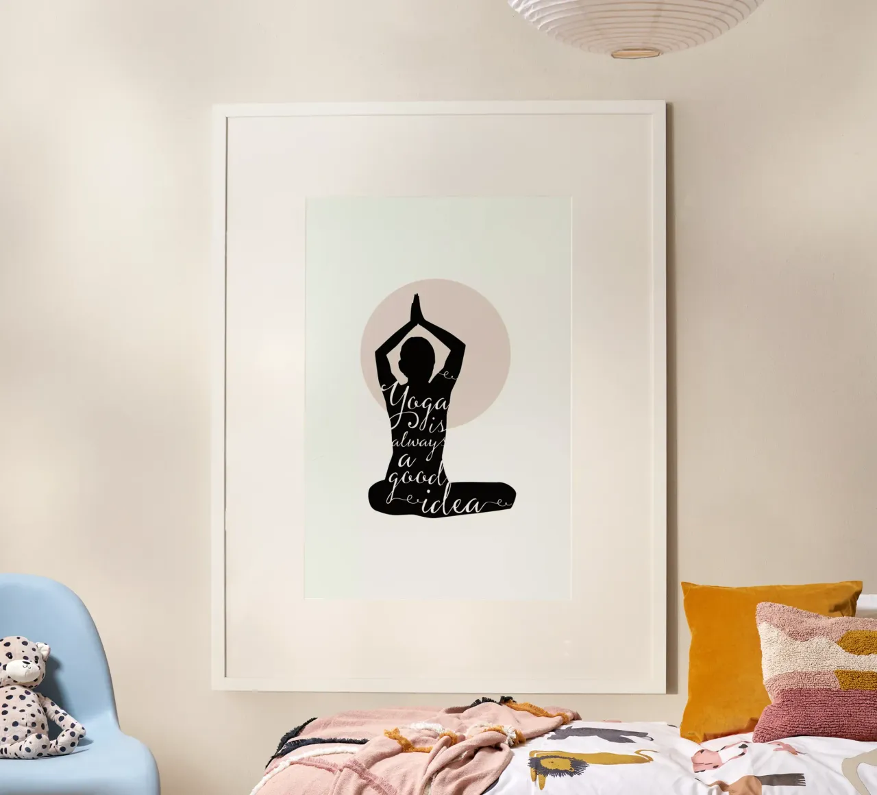 Yoga poster da Amy & Kurt