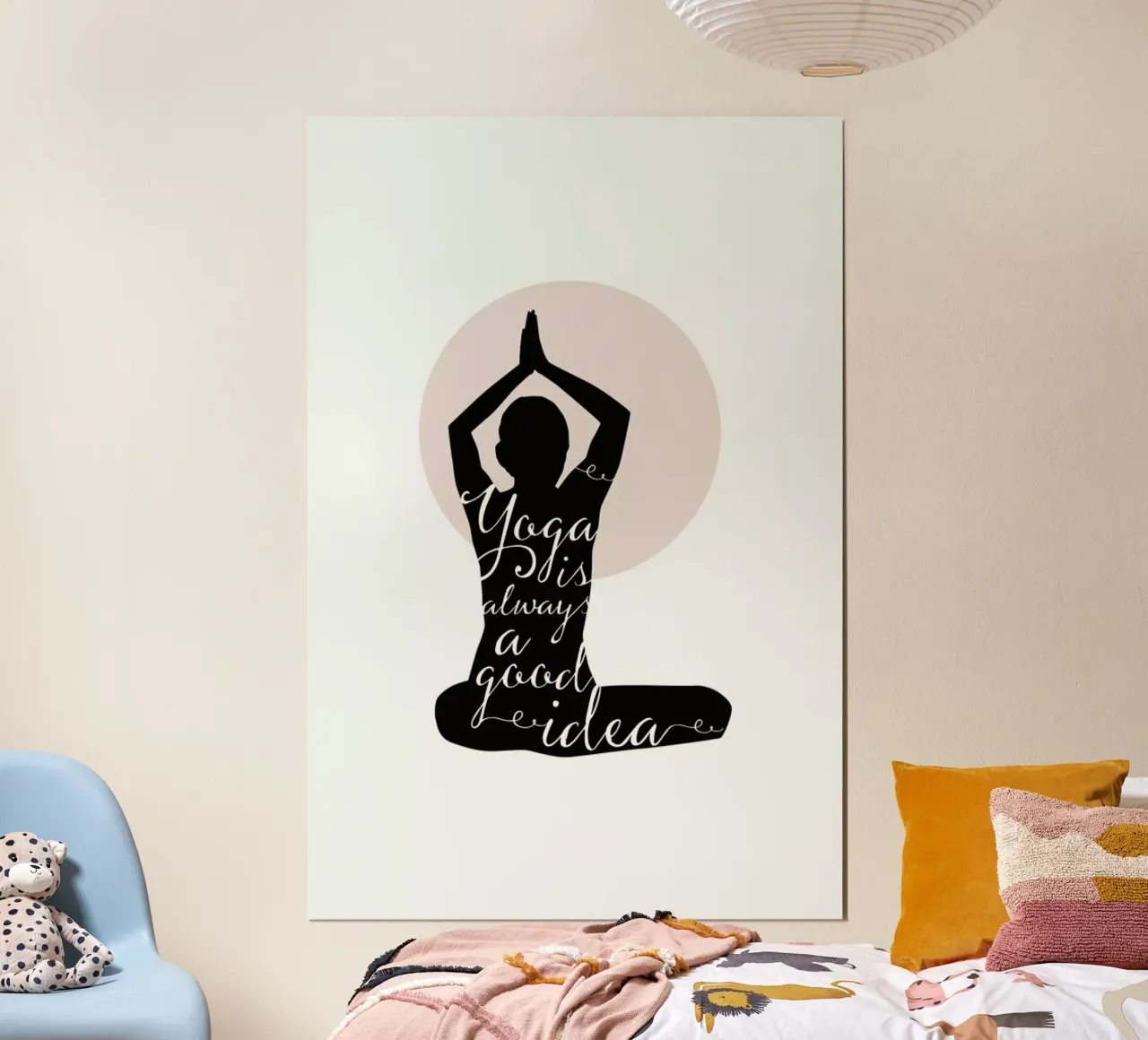 Yoga poster da Amy & Kurt