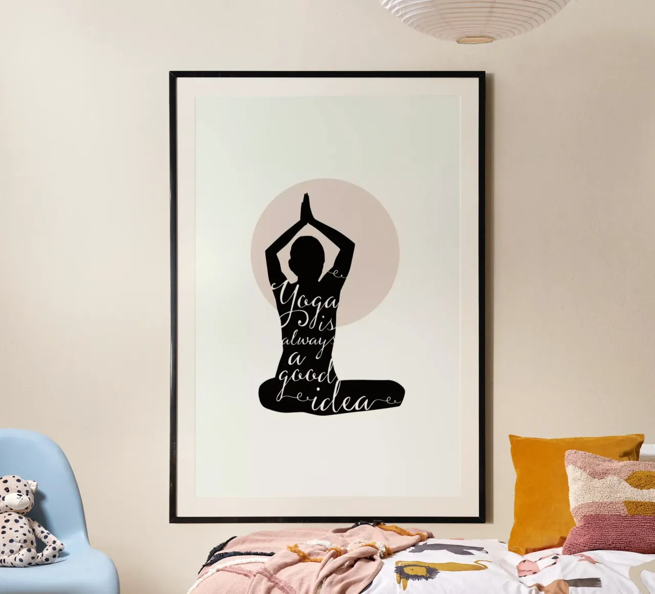 Yoga poster da Amy & Kurt