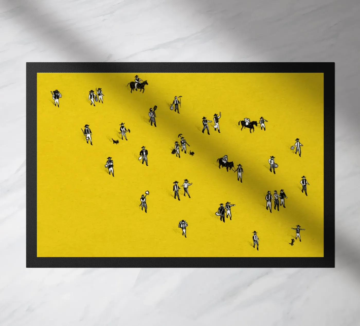 Going Places doormat by Laura O'Connor