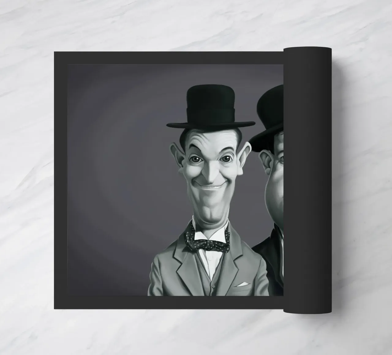Laurel and Hardy zerbino da Rob Art | Illustration