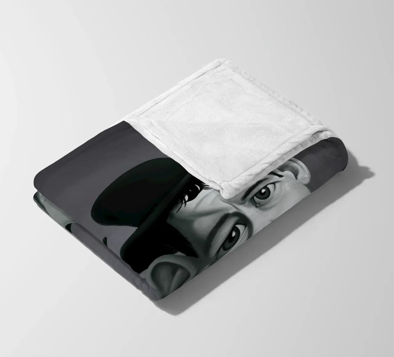 Laurel and Hardy coperta in pile da Rob Art | Illustration