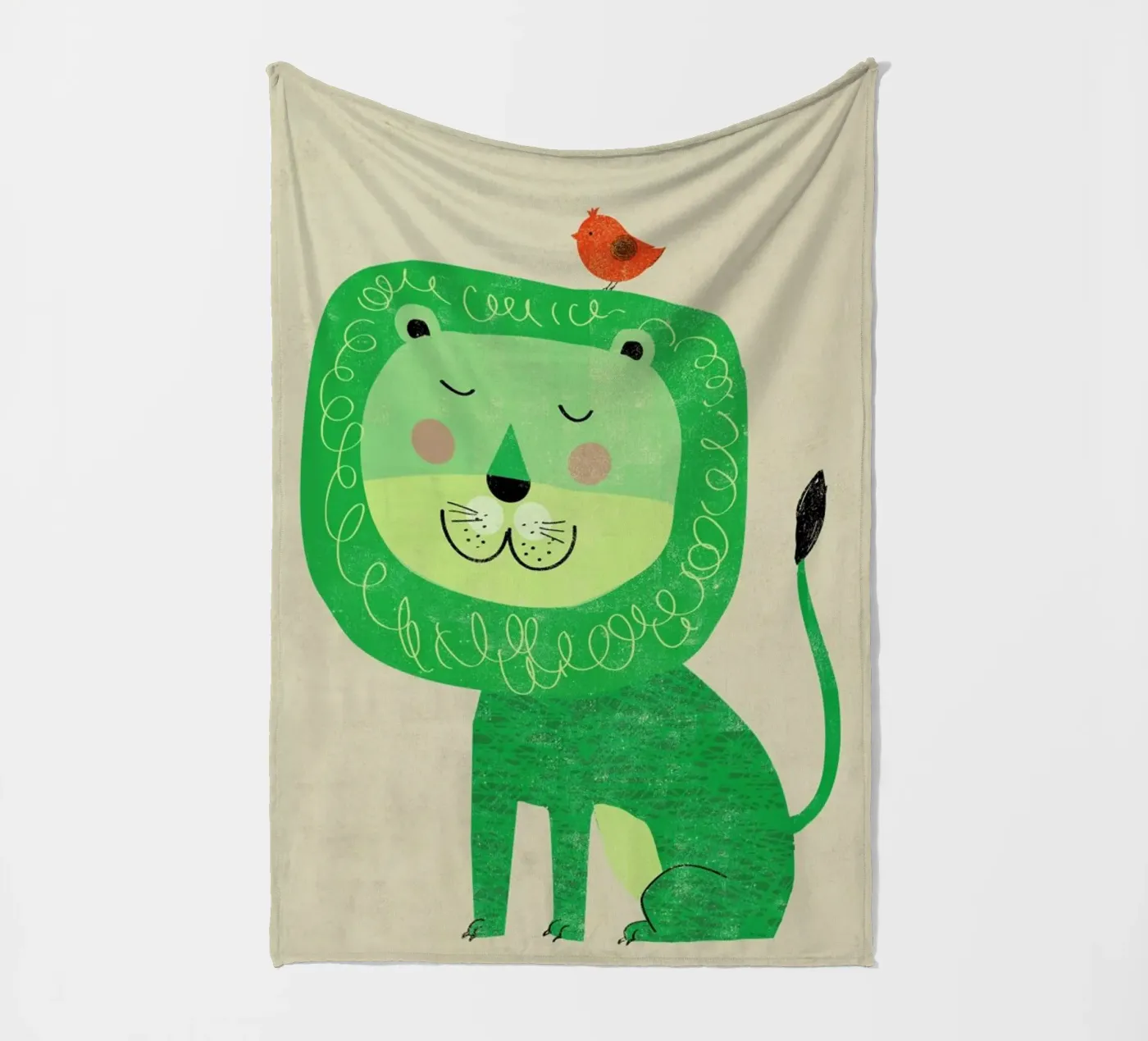 Lion fleecedeken van Rocket68