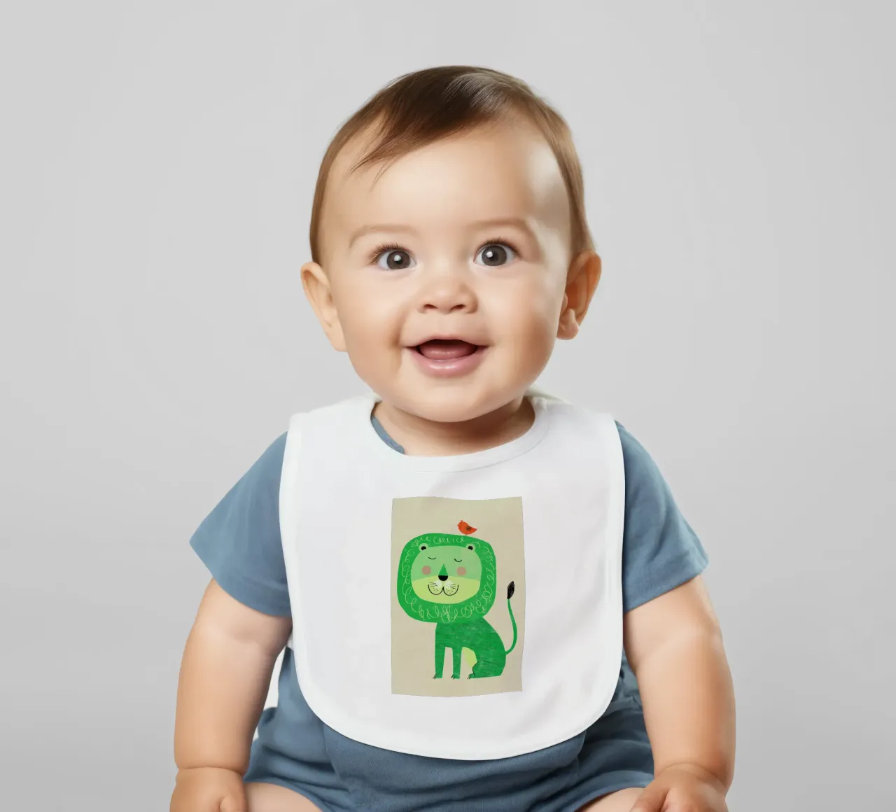 Lion Babylätzchen von Rocket68