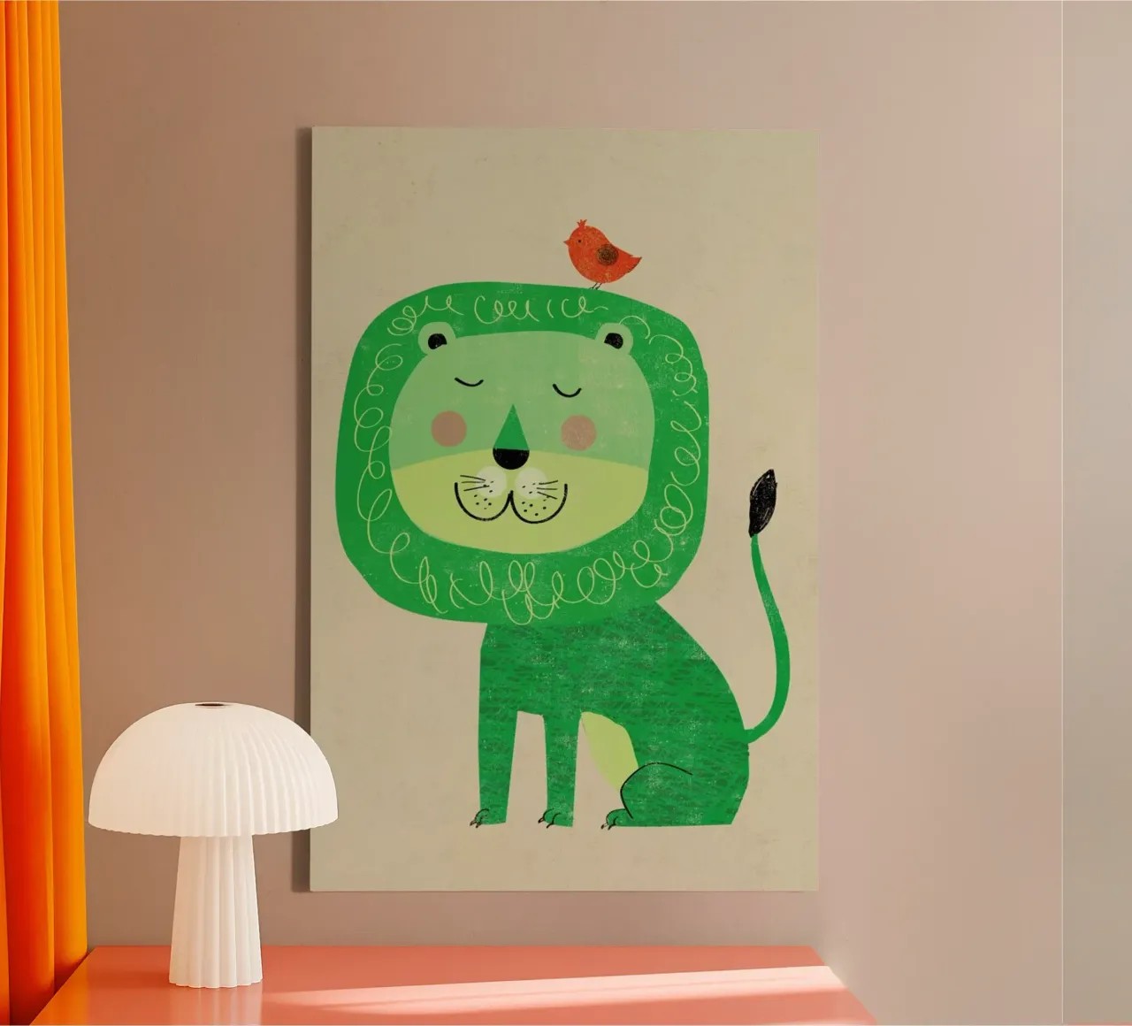 Lion tela da Rocket68