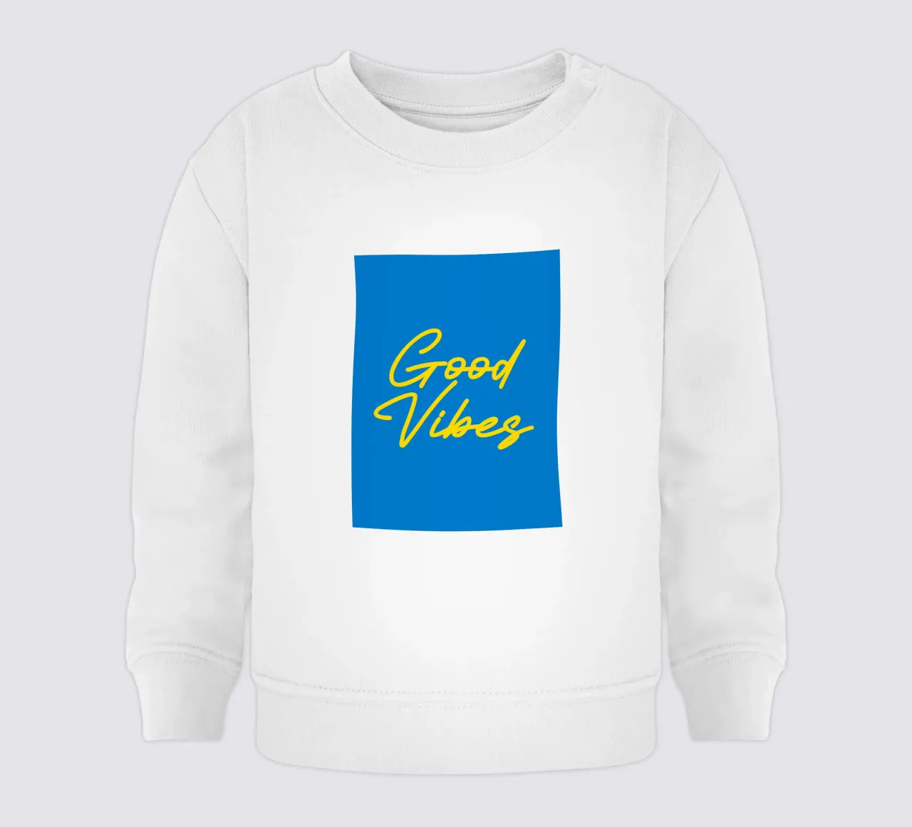 Good Vibes Semplice Minimalista Moderno felpa neonato da AESTHETIC WRITING