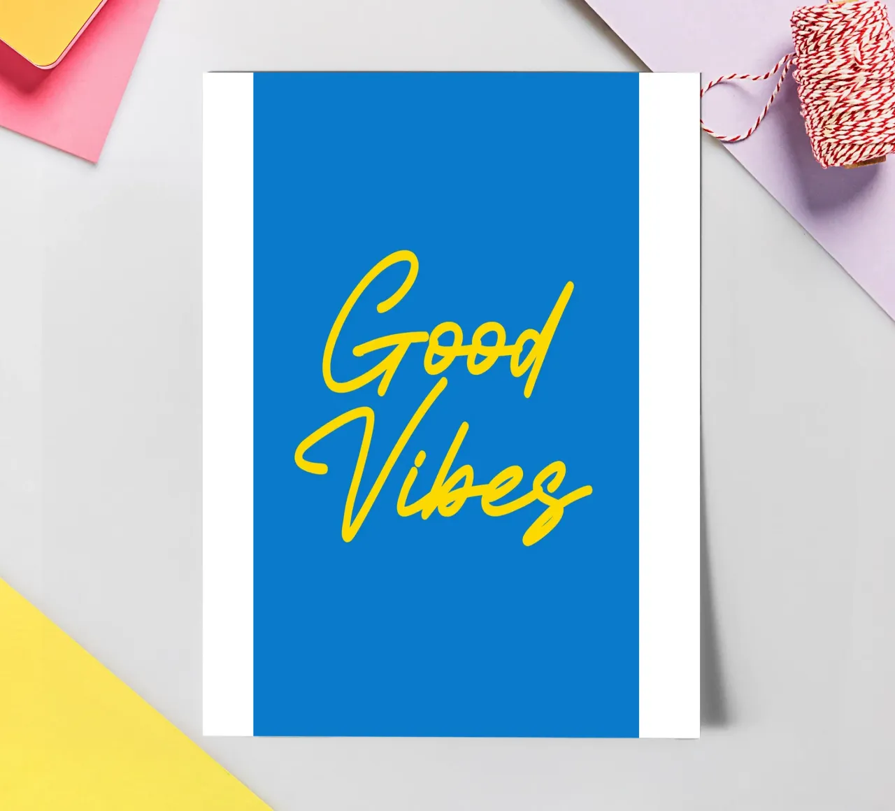 Good Vibes Simple Minimalist Modern sticker sheet by AESTHETIC WRITING
