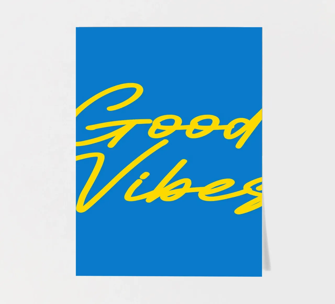 Good Vibes Simple Minimalist Modern sticker sheet by AESTHETIC WRITING