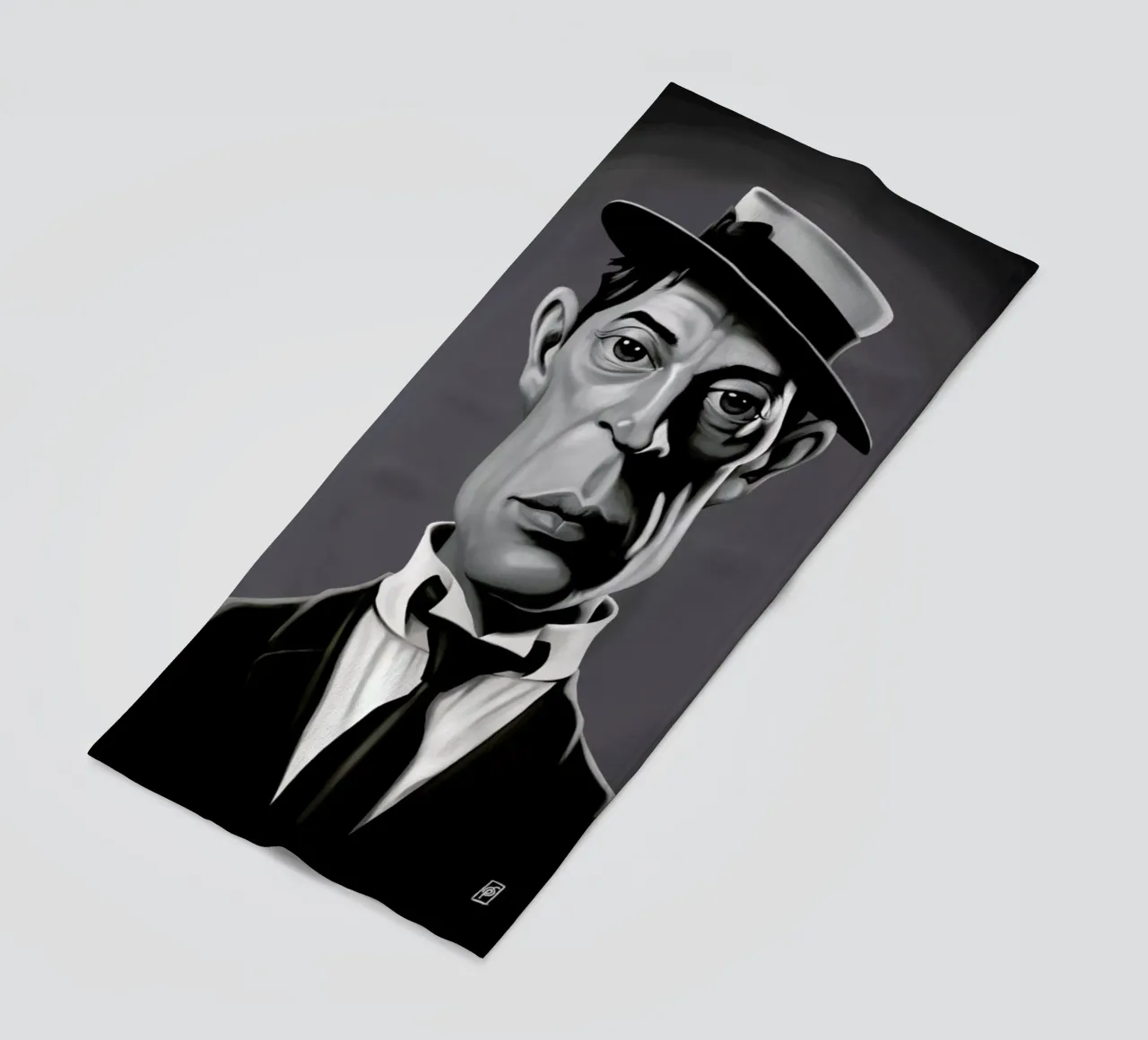 Buster Keaton telo mare da Rob Art | Illustration