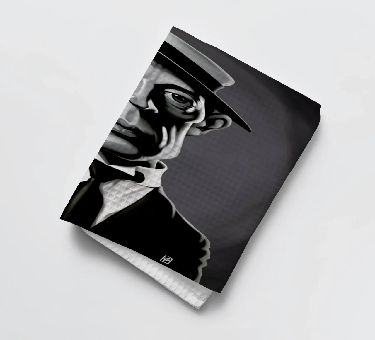 Buster Keaton canovaccio da cucina da Rob Art | Illustration