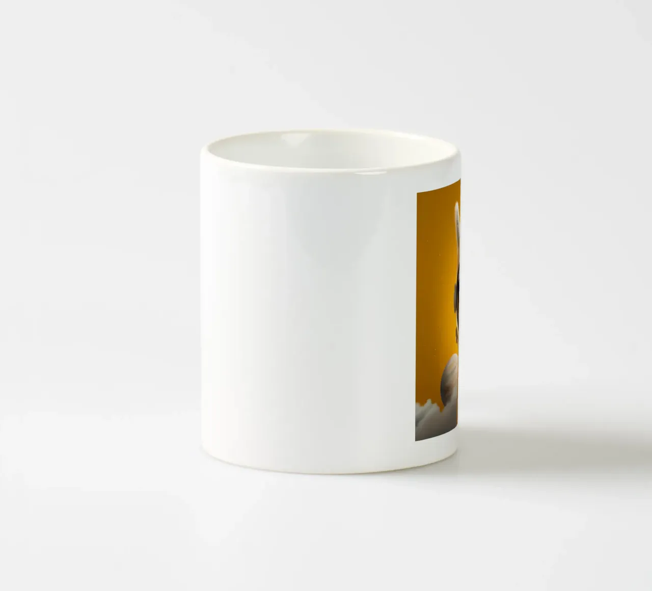 Astronaut Llama Abenteuer im Weltraum - Fun Wall Art Print Keramik Tasse von FlexiDesignsByK