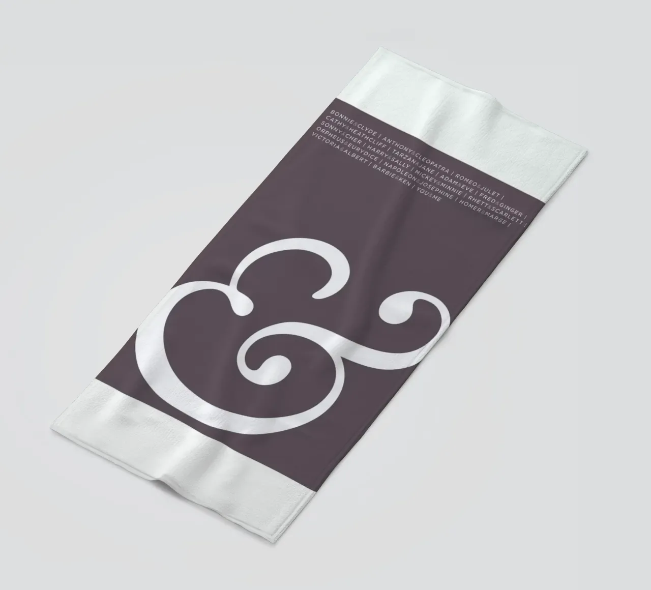 Ampersand telo mare da Visual Philosophy