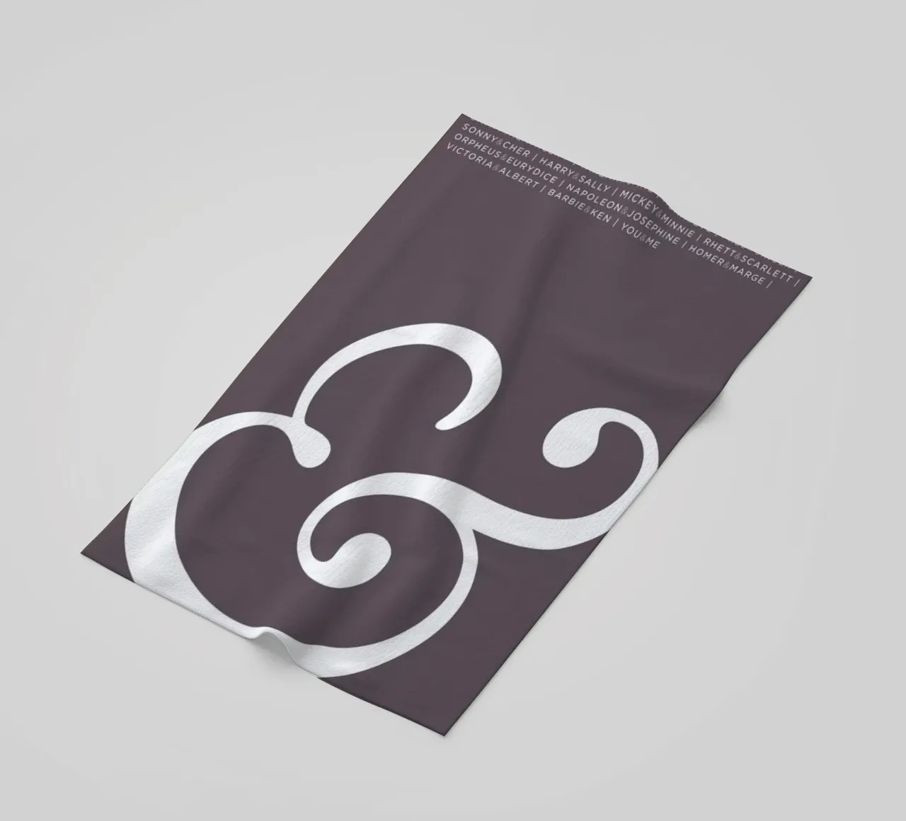 Ampersand telo mare da Visual Philosophy