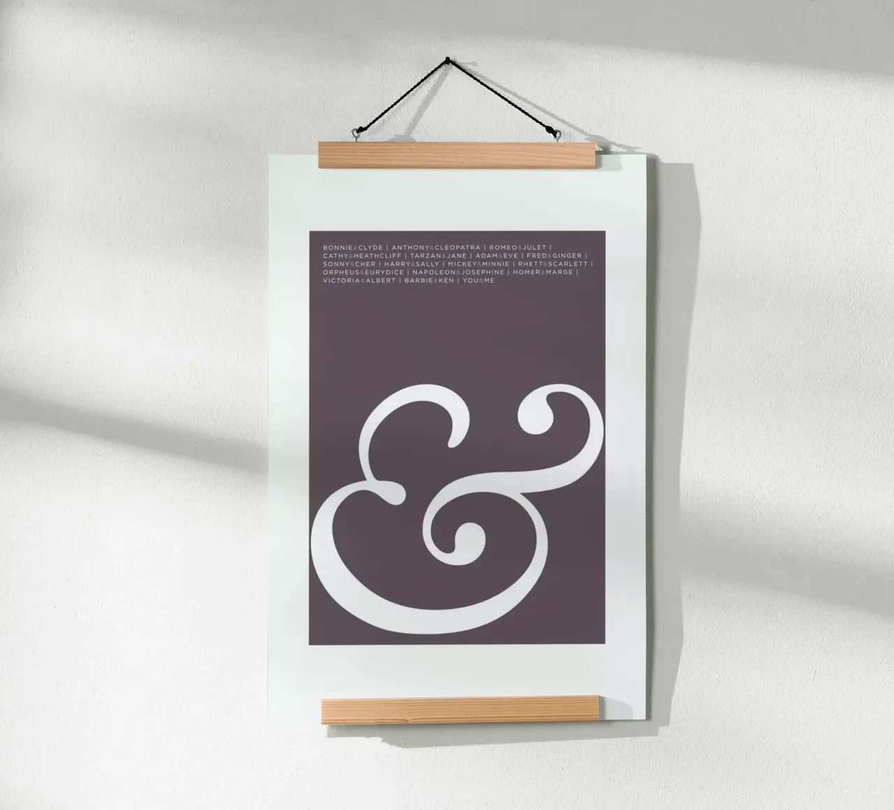 Ampersand poster da Visual Philosophy