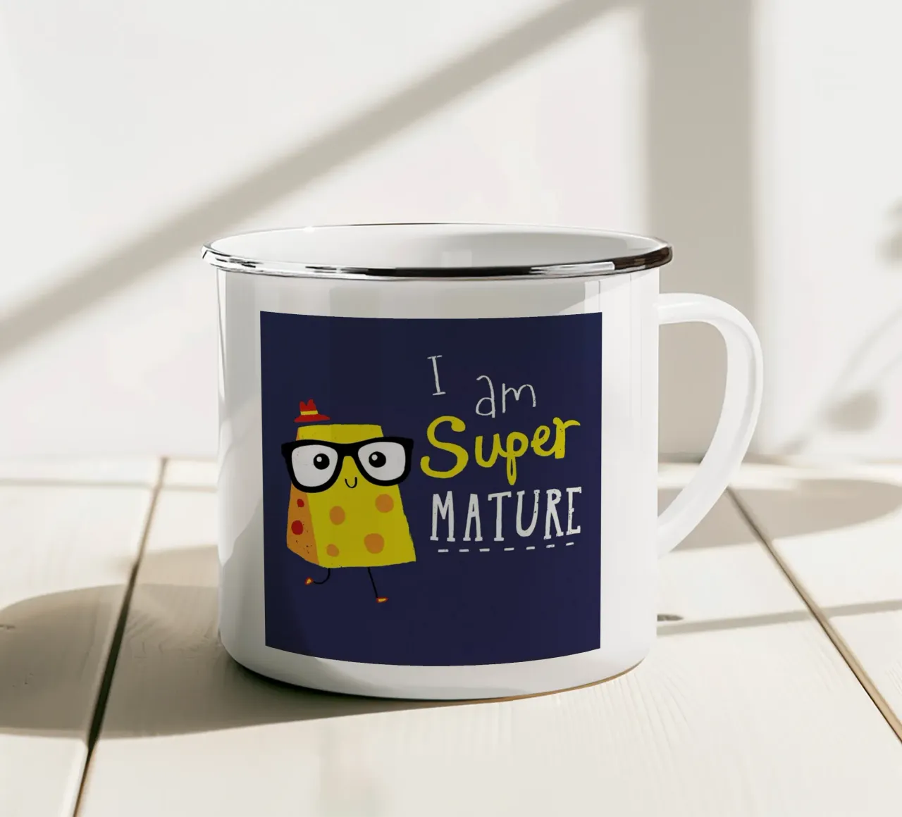Super Mature tazza in smalto da DinoMike