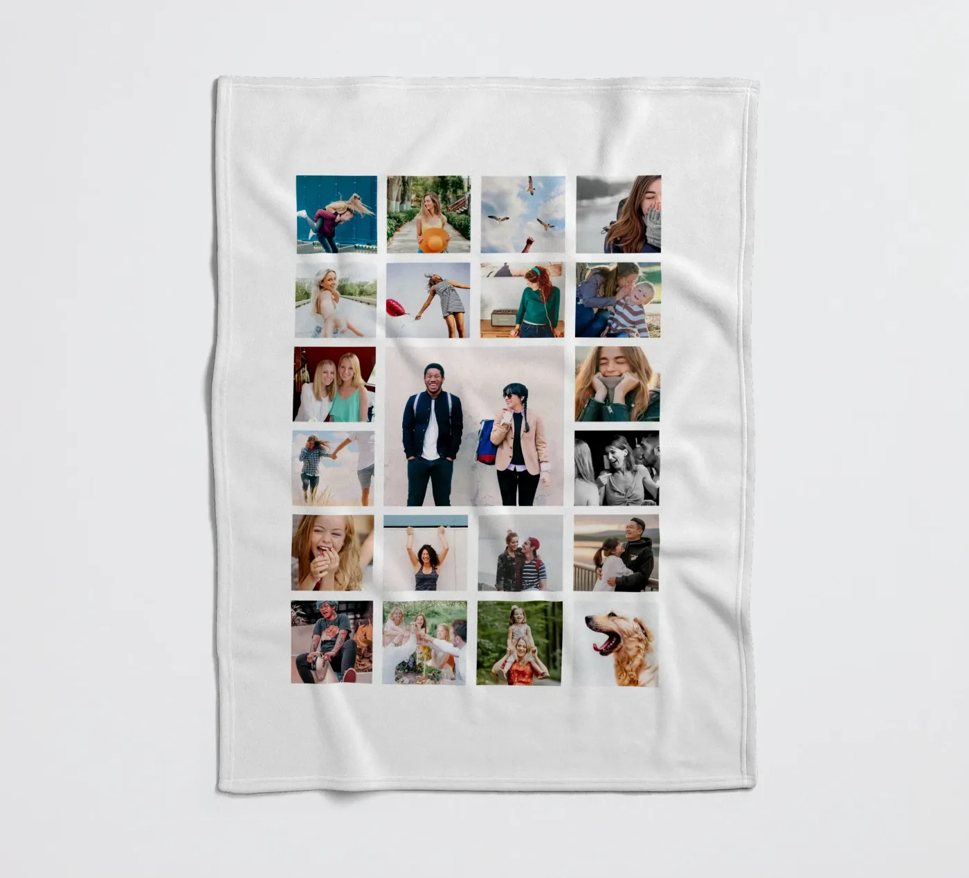 Funny Moments • Collage fleecedeken van Bildschön | Fotocollagen