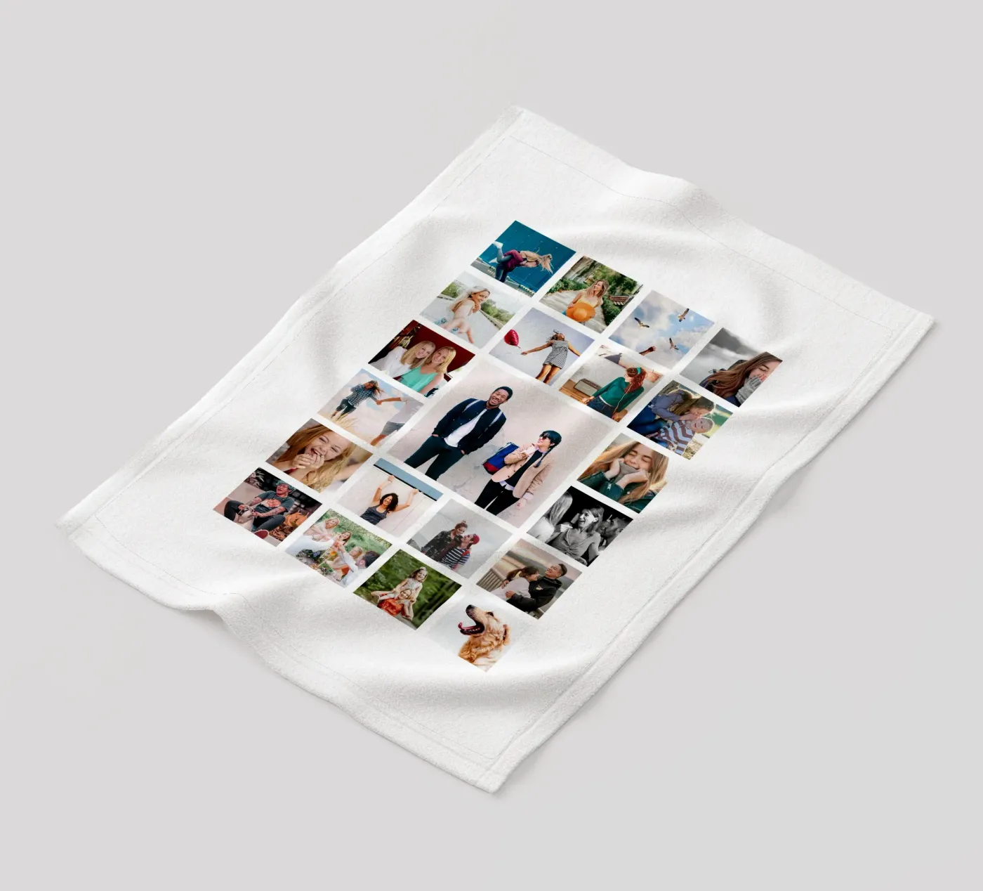 Funny Moments • Collage fleecedeken van Bildschön | Fotocollagen