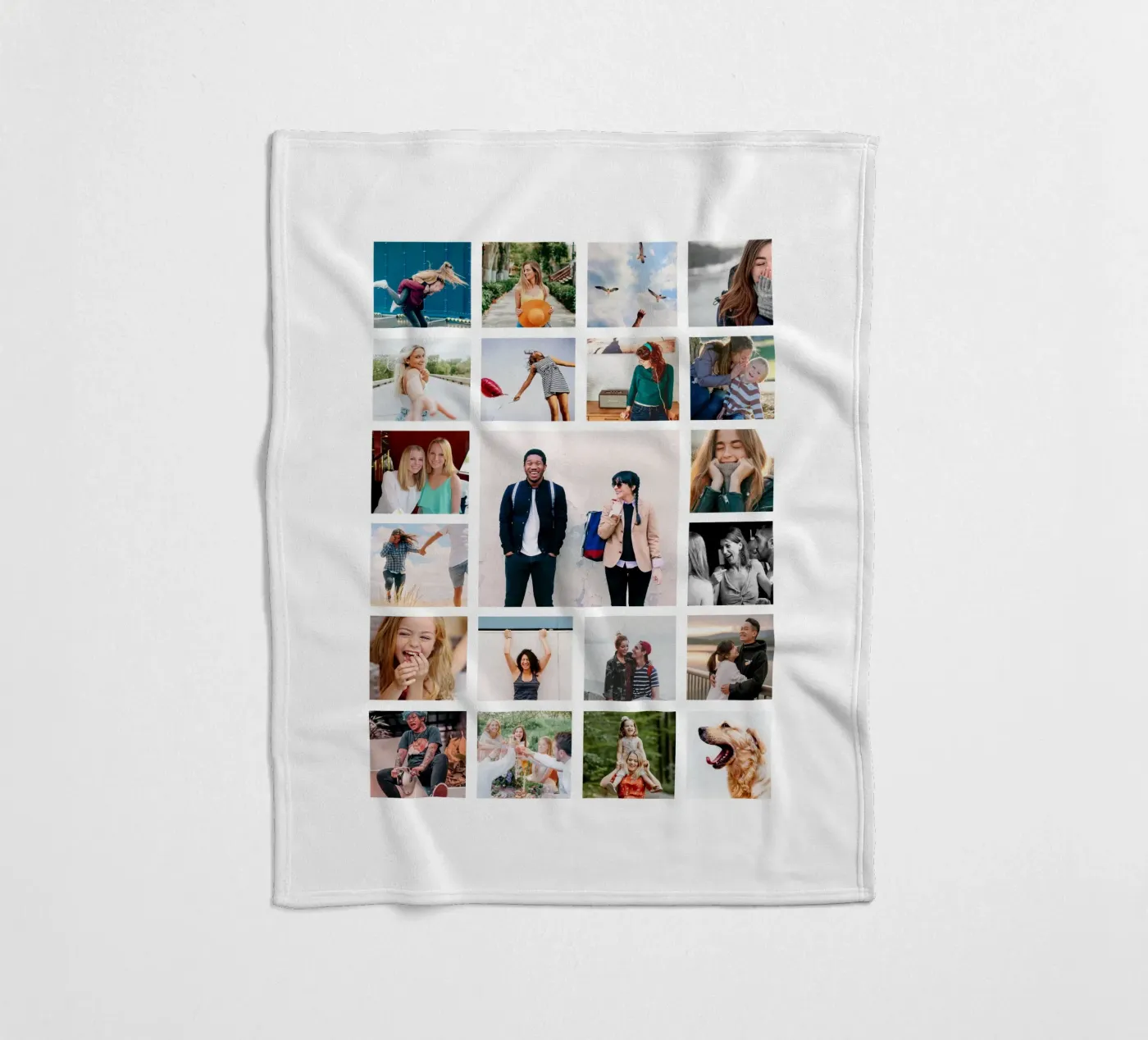 Funny Moments • Collage fleecedeken van Bildschön | Fotocollagen