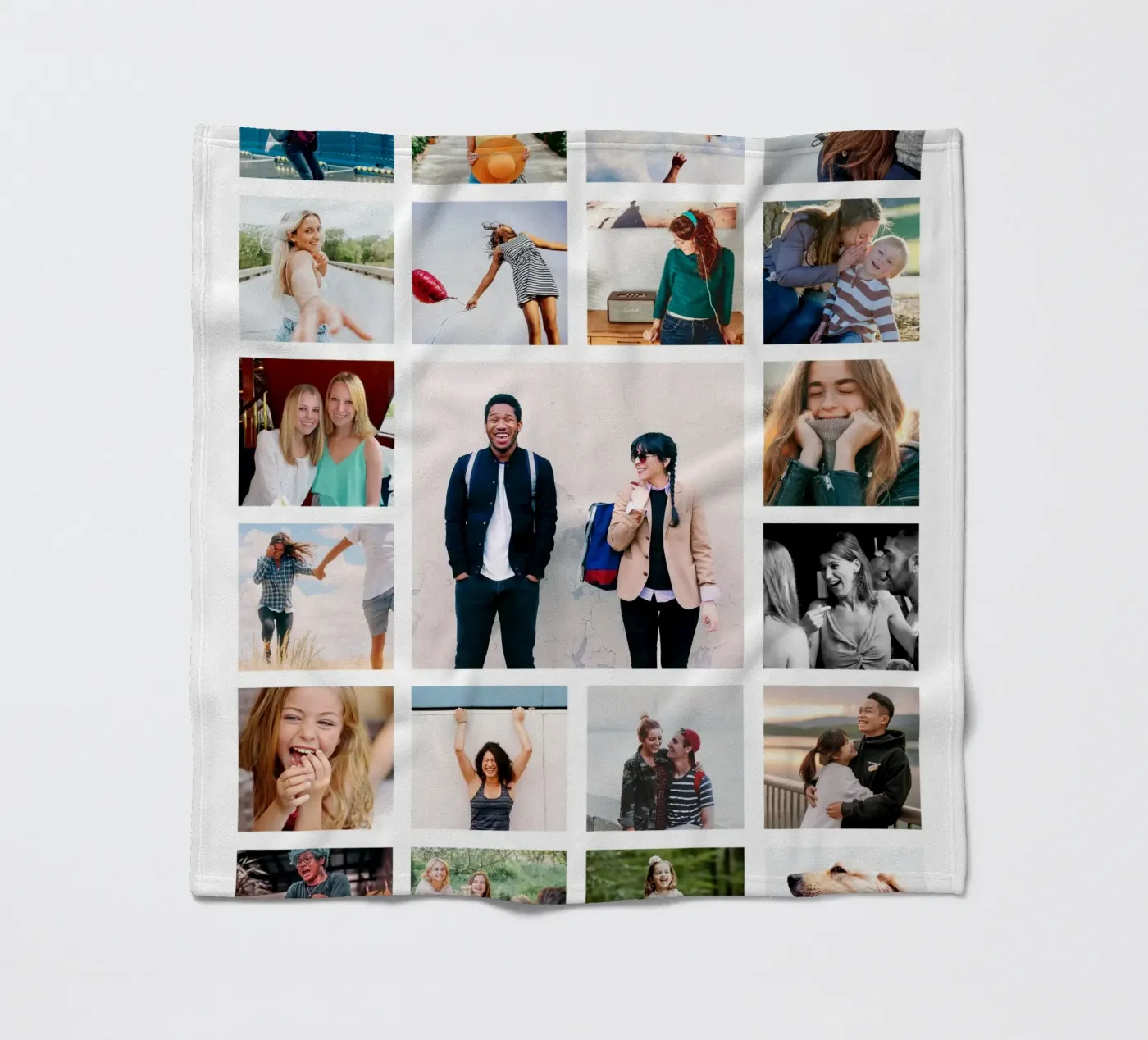 Funny Moments • Collage fleecedeken van Bildschön | Fotocollagen