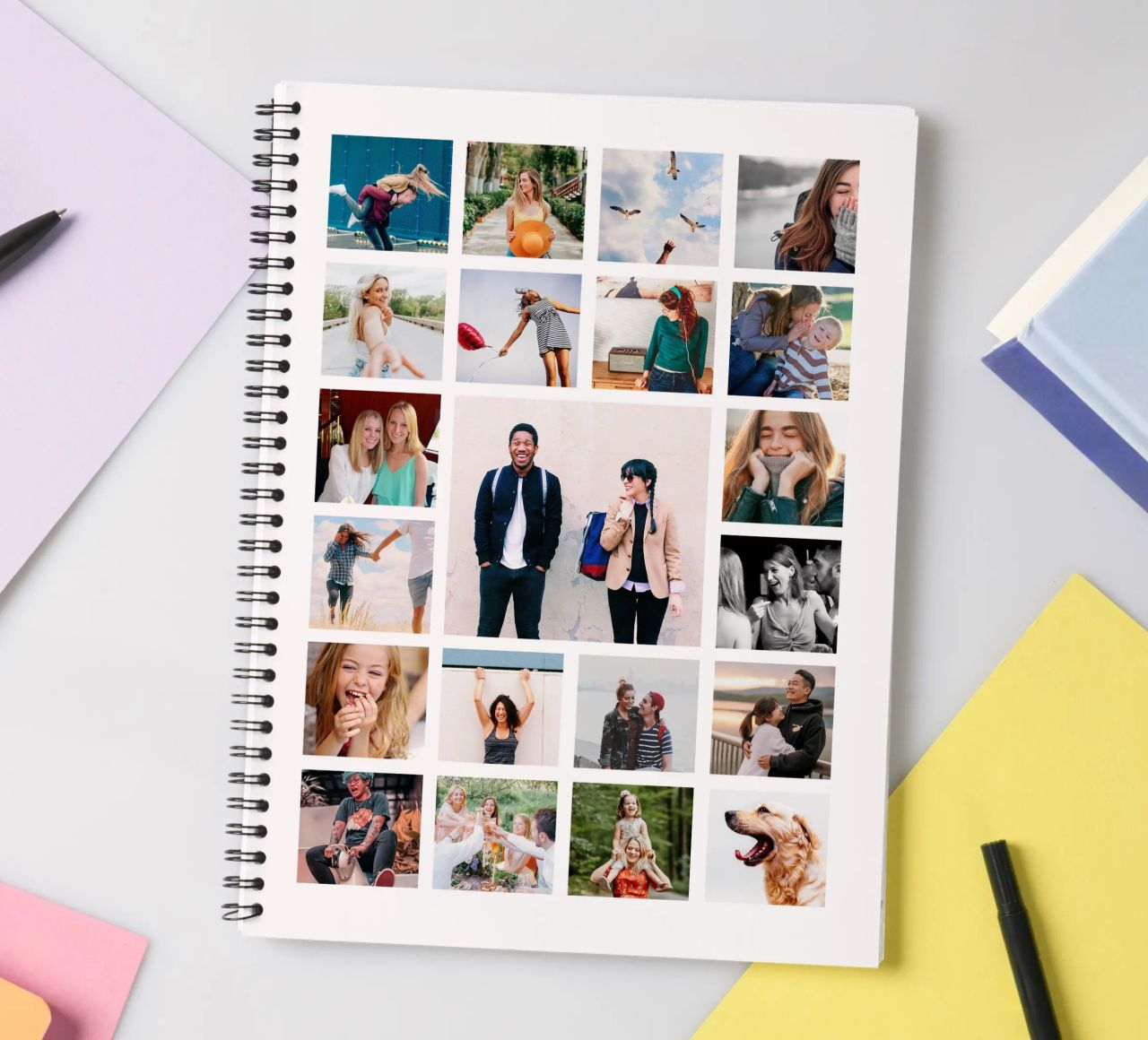 Funny Moments Ringbuch von Bildschön | Fotocollagen