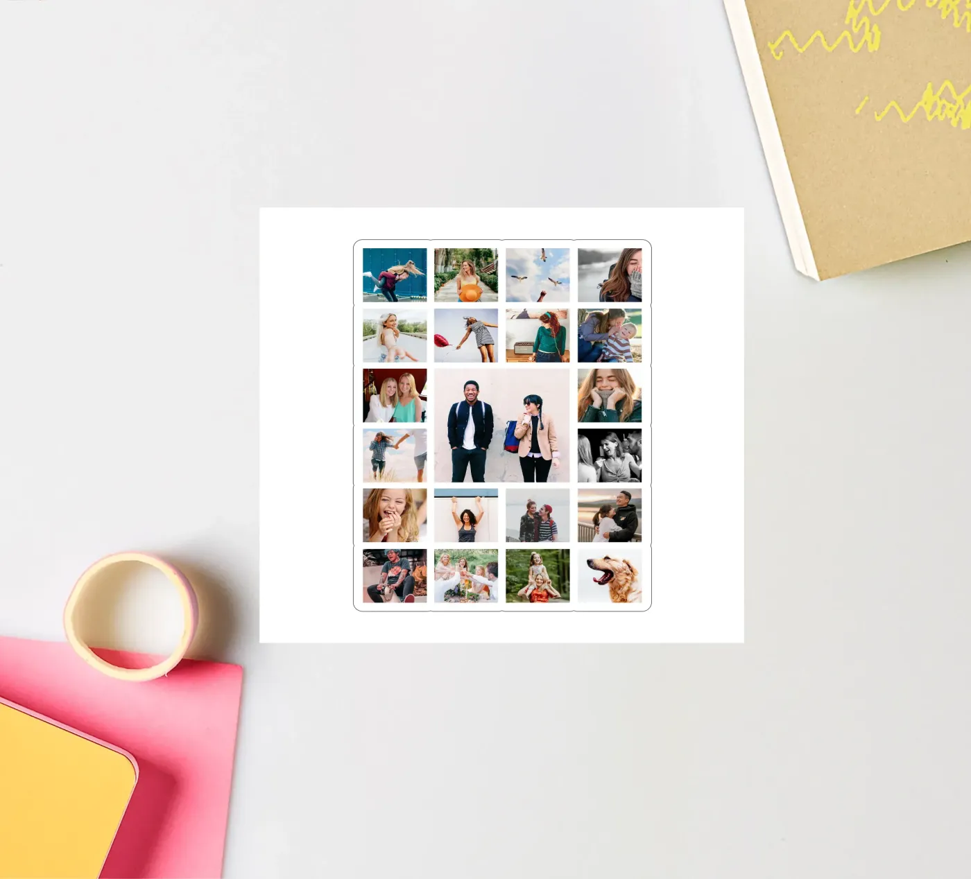 Funny Moments • Collage adesivo da Bildschön | Fotocollagen
