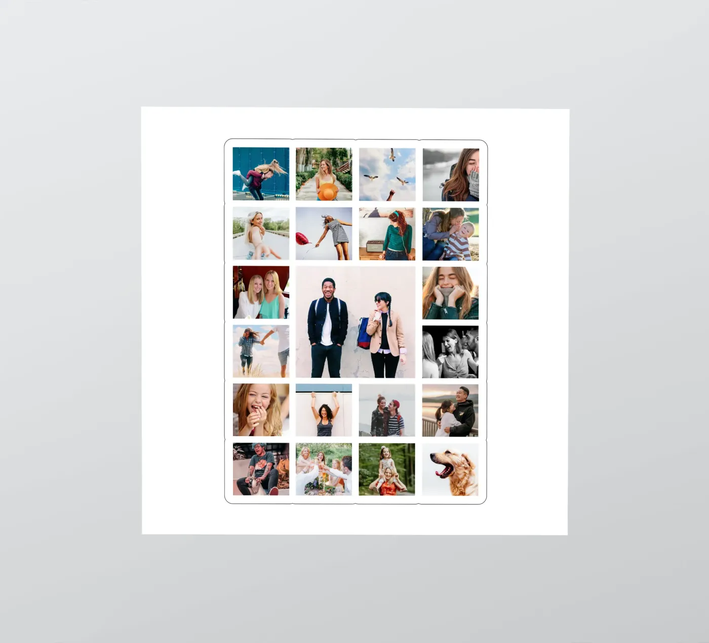 Funny Moments • Collage adesivo da Bildschön | Fotocollagen