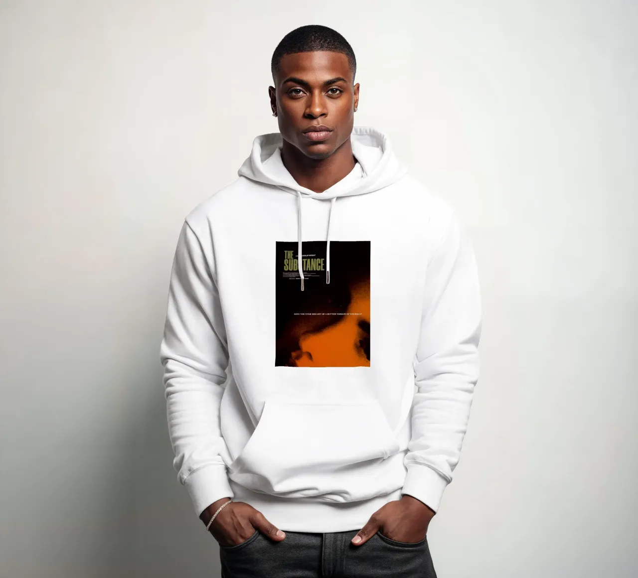 The Substance Movie felpa con cappuccio da Attaboy Dsgn