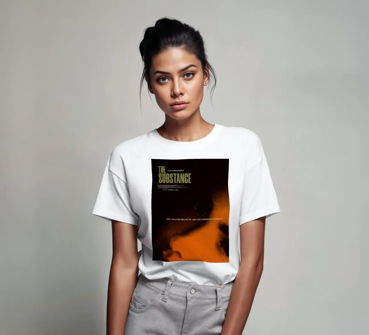 The Substance Movie t-shirt da Attaboy Dsgn