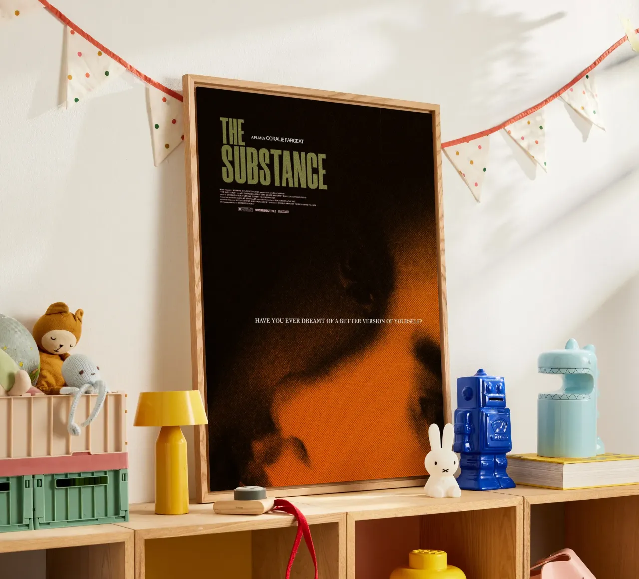 The Substance Movie plexiglass da Attaboy Dsgn