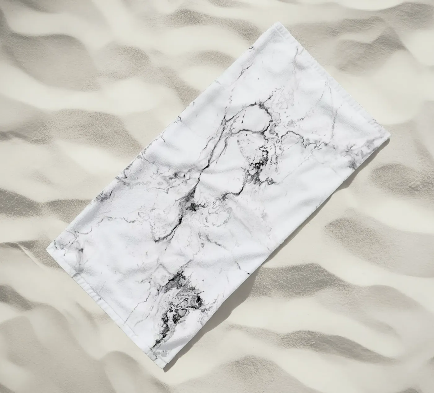 Marmor Strandtuch von Amy & Kurt