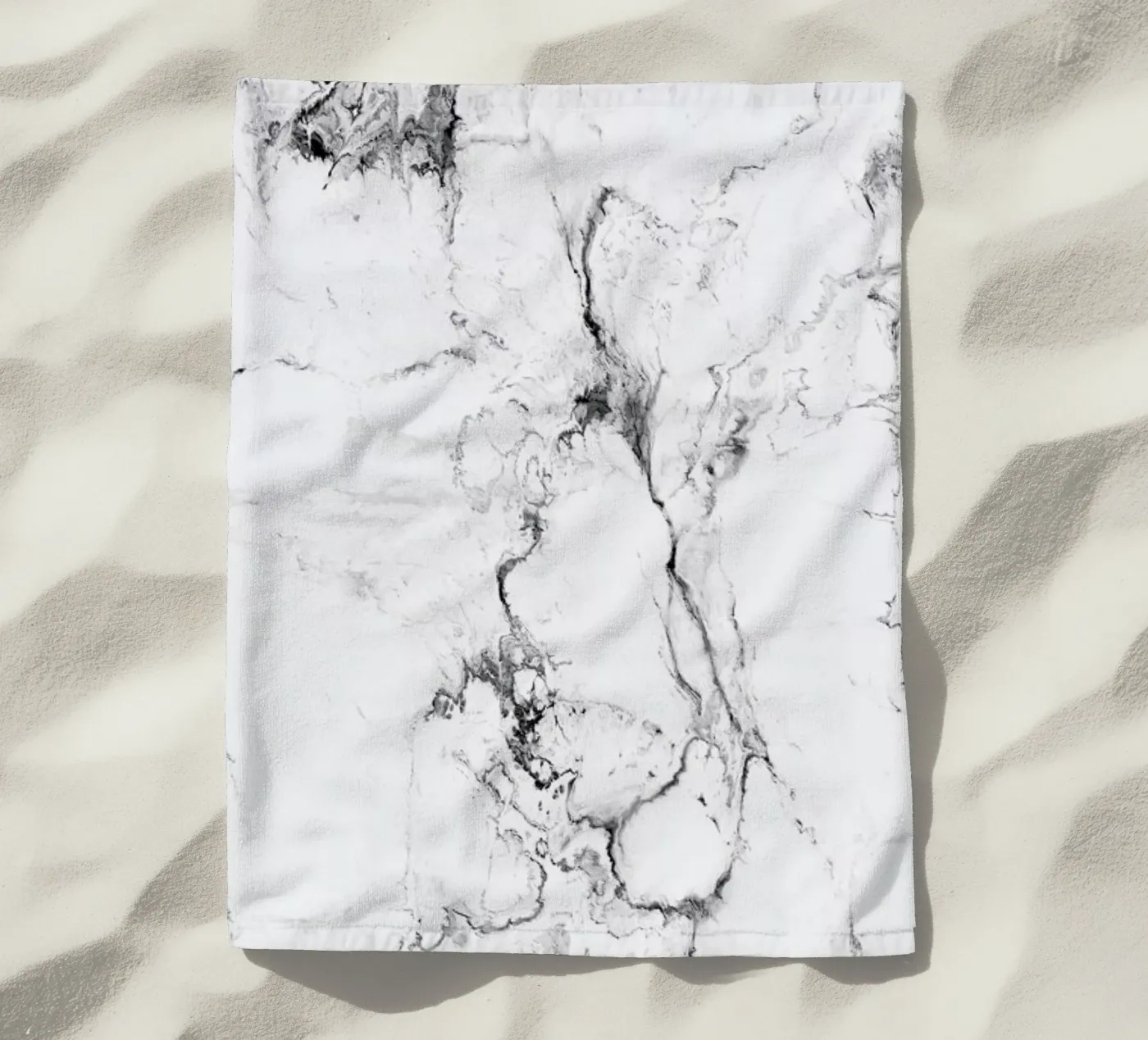 Marmor Strandtuch von Amy & Kurt