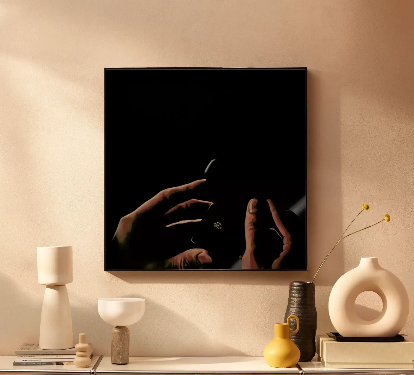 Main Bague acryl van Jérôme Romain